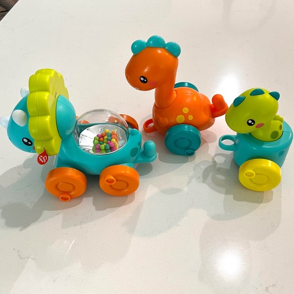 Fisher Price Paradise Pals Dino Choo Choo Trio - Picture 4 of 11